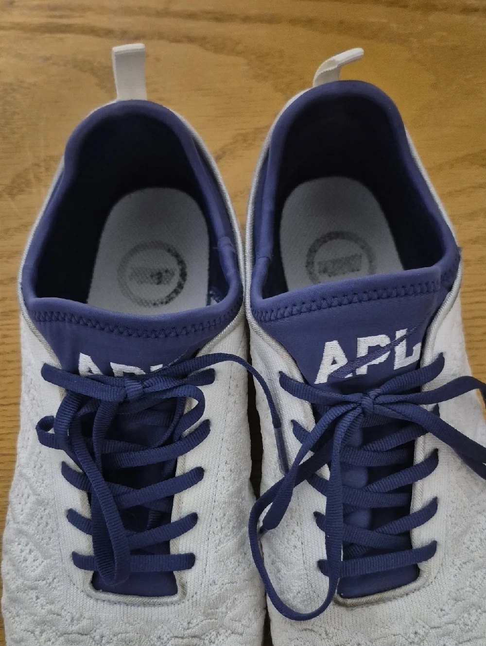 APL Tech Loom Phantom Men's Sneaker, White and Black Sz 11